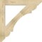 Ekena Millwork Olympic Slat Rough Sawn Bracket, Douglas Fir, 4"W x 34"D x 34"H BKT04X34X34OLY06RDF - alternate 2